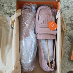 Kenneth Cole Gentle Souls Fawn Suede Slip-On Shoes